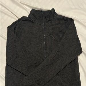 The North Face Men's Charcoal Zip-Up Sweater